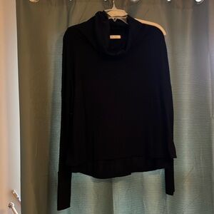 Free people we the free cowl neck top